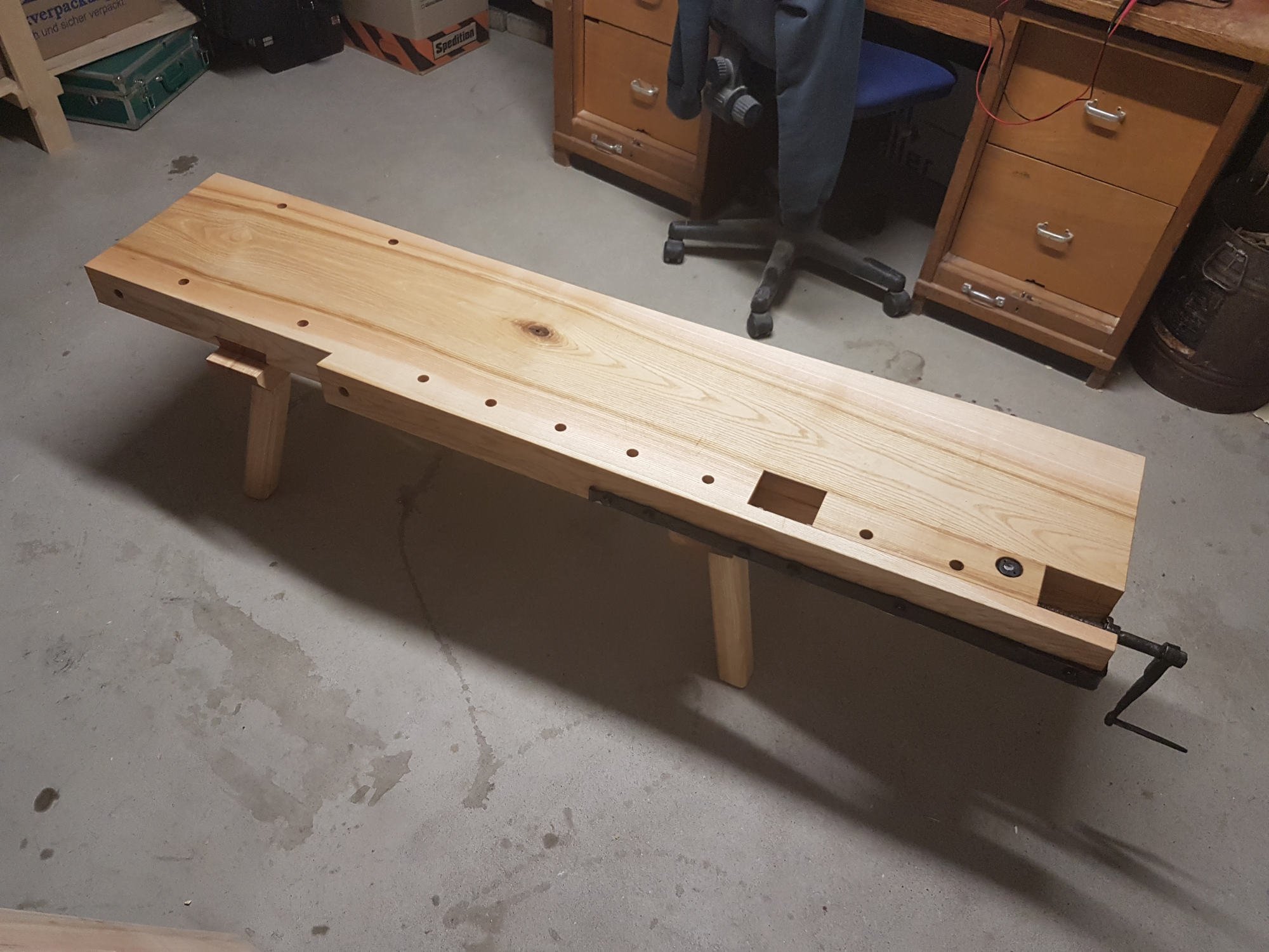 Hobelbank (fertig) Hobelbank (fertig)