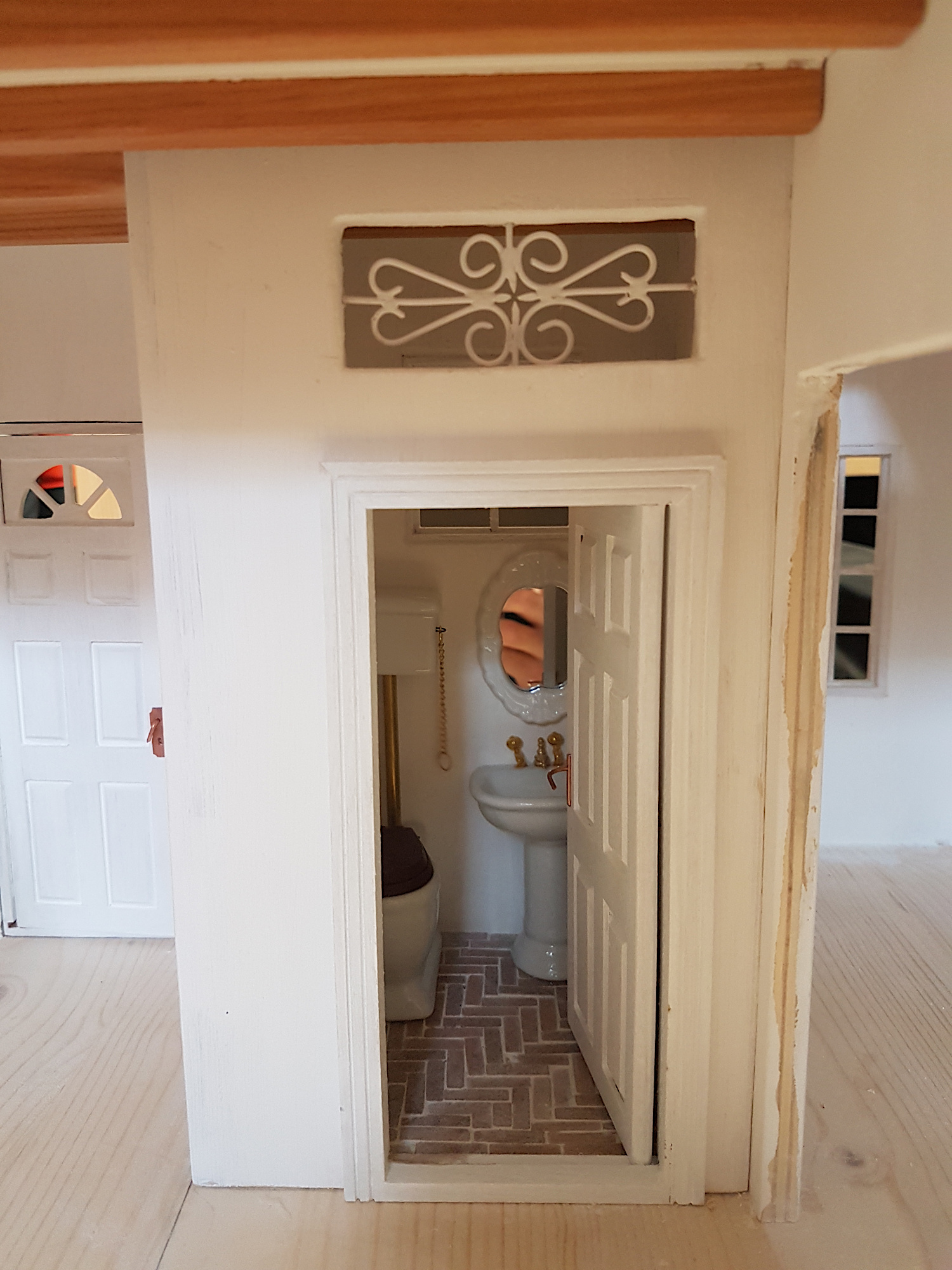 Puppenhaus Toilette