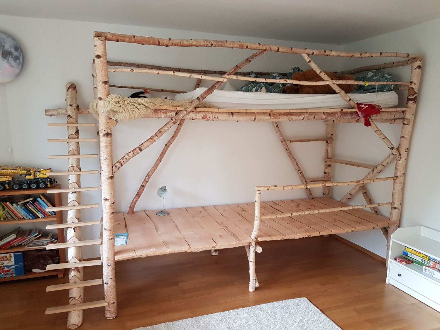 Zweite Ebene fertig