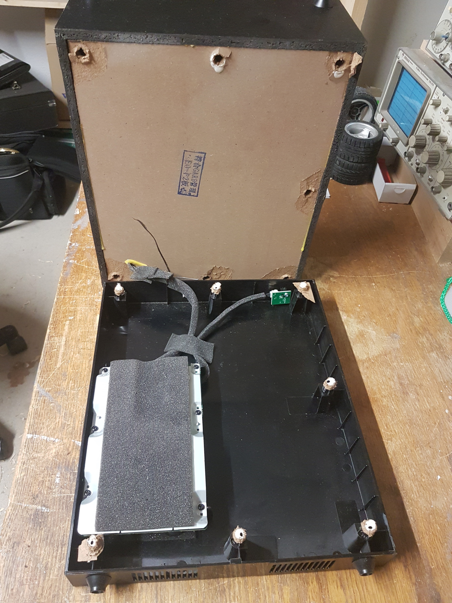 Subwoofer öffnen